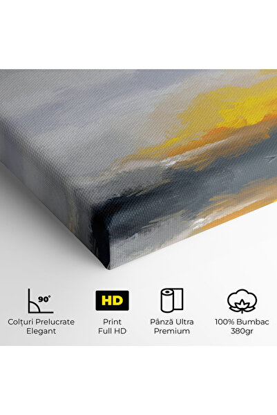 Arthub Canvas Painting, Bedroom And Living Room, Landscapes, Sunset Light Art