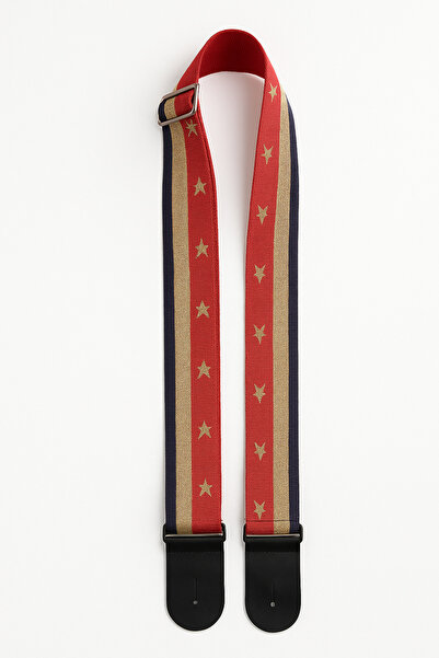 Montavo Curea de umăr pentru chitară cu capăt din piele naturală 79-145cm