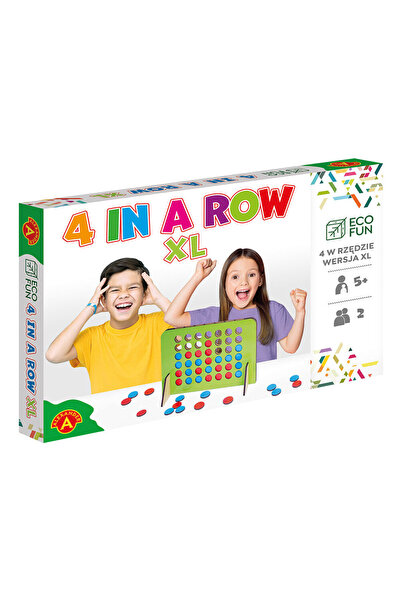 Alexander Toys EcoFun 4 in a row XL game, 2 players, 46 pieces, 5+