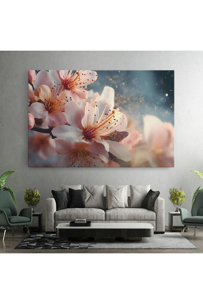 Arthub Canvas Painting, Bedroom And Living Room, Landscapes, Flower Spring Art