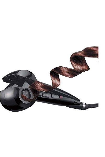 Beauenty Steam Hair Curler - Shiny Black, Ionic Steam, Digital Temp Control