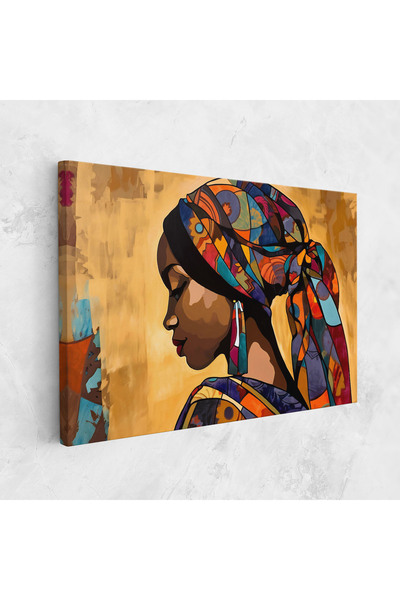 Arthub Tablou Canvas, Dormitor Si Living, Femei, Headscarf Pretty Woman