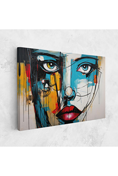 Arthub Tablou Canvas, Dormitor Si Living, Femei, Abstract Drawing Portret