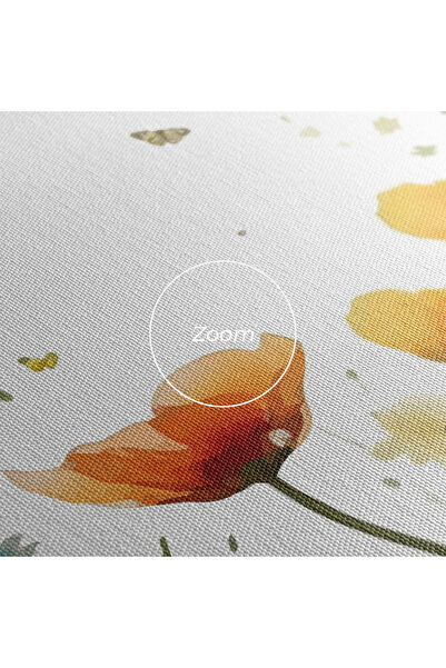 Arthub Canvas Painting, Bedroom And Living Room, Landscapes, Watercolor Spring Flowers