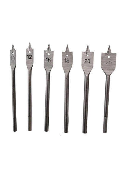 OEM Set of 6 wood router bits 10-25 mm