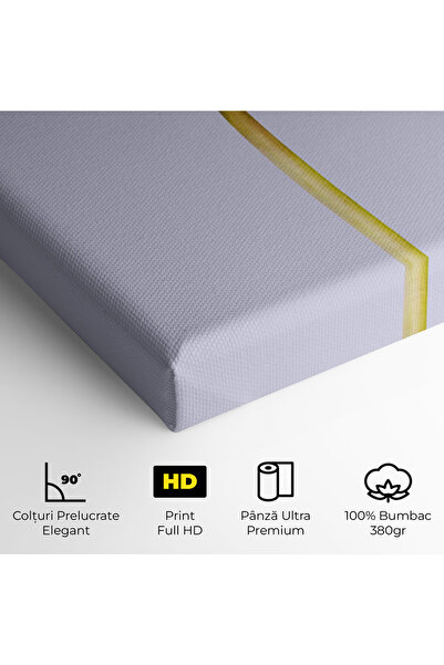 Arthub Canvas Painting, Bedroom And Living Room, Flowers, One Yellow Tulip