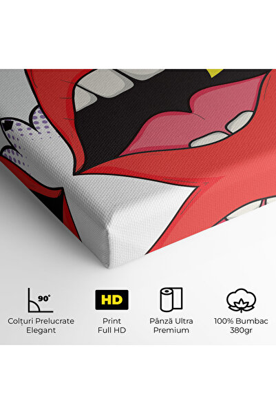 Arthub Canvas Painting, Bedroom And Living Room, Modern, Boom Pop Art