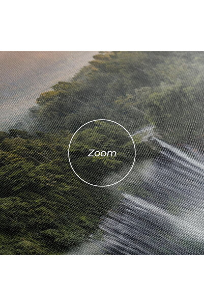 Arthub Canvas Painting, Bedroom And Living Room, Landscapes, Vulcano Waterfall