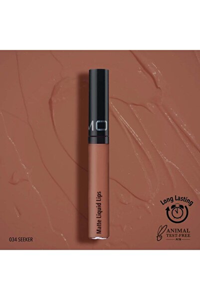 MOİRA أحمر شفاه سائل غير لامع (034، سيكر) - MLL 034