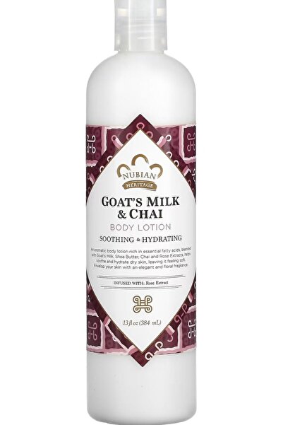 Nubian Heritage Goat's Milk & Chai Body Lotion - 13 fl oz