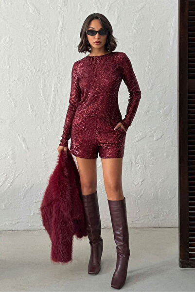 Lady Pixie Women's Sparkly Sequined Shorts