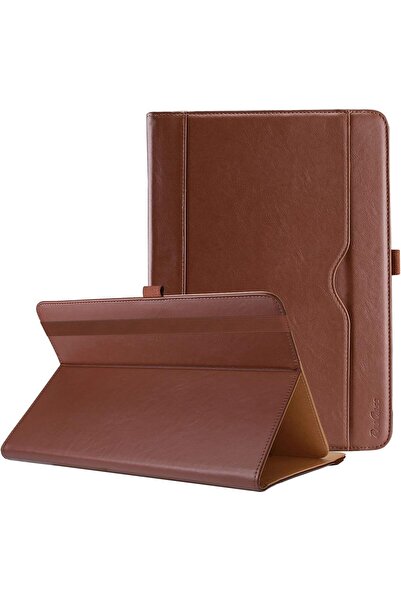 PROCASE حافظة عالمية لأجهزة الكمبيوتر اللوحية مقاس 9-10 بوصات، غطاء واقٍ بحامل - بني