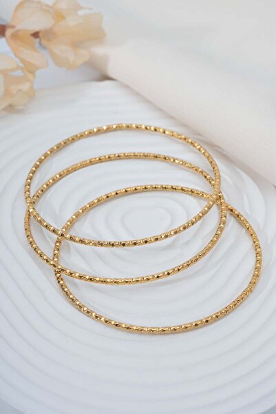 Finesa Jewelry Çelik 3'lü Desenli Kibrit Ajda