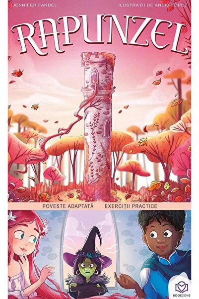 Editura Bookzone Rapunzel. Poveste adaptata. Exercitii practice, Je
