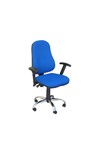 Ergonica Scaun de birou OFFICE GTR CHROME, Sapphire, material textil Fiji
