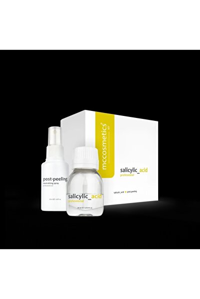 mccosmetics NY عبوة حمض الساليسيليك 20% +بخاخ بعد التقشير