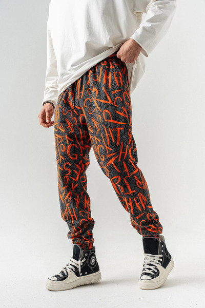 go gang own Φόρμα Jogger με ελαστικό στη μέση και τα πόδια