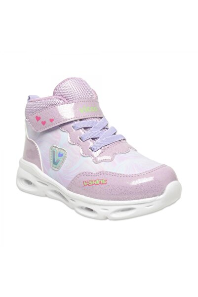 Vicco 946.P25K430 Poni Booties Lighted Phylon Lilac Children's Boots