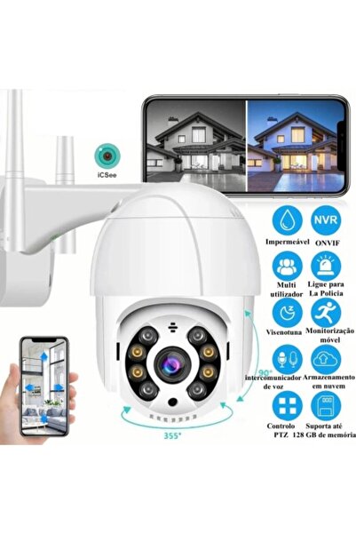 OEM WiFi Outdoor IP Surveillance Camera 1080P Full HD, 360° Pan-Tilt, Human Detection