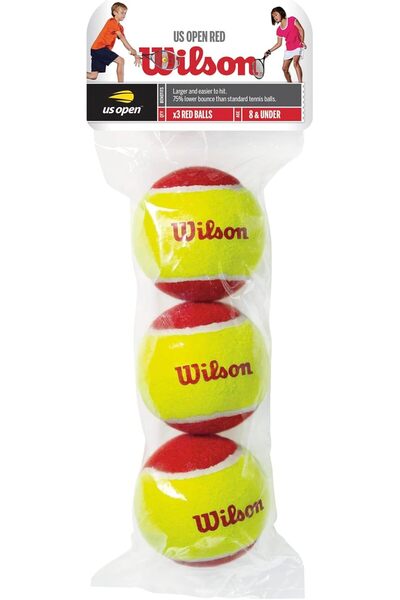 Wilson Youth Tennis Balls - Starter and US Open