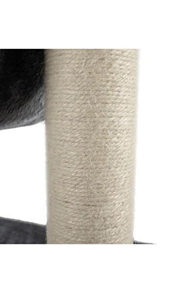 Selgot Cat Playset, Size 75 x 40 x 141 cm, 4 Levels, Grey