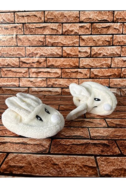 ADIM SEPETİ HAYVAN FİGÜRLÜ PELUŞ BEBE PATİK