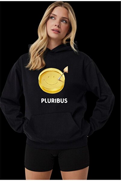 HerTarzınTrendi Smile Coin Patterned Pluribus Sweat & Jogger Set – Unisex Plu...