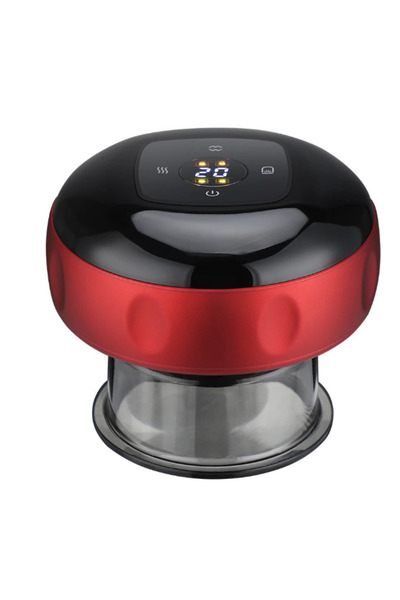 Amir Aparat de masaj cu vacuum electric Terapie prin ventuze 12 niveluri de presiune si incalzire