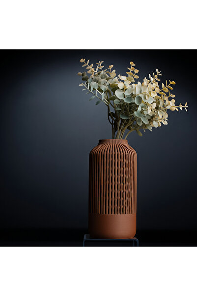 Homentum Claro | Vază decorativă modernă cu design sculptural pentru flori us...