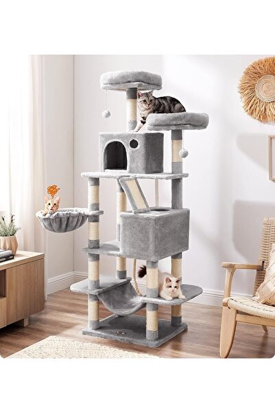 Selgot Cat Playset, Size 55 x 45 x 168 cm, 6 Levels