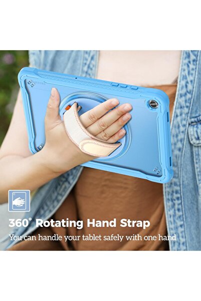 PROCASE Compatible for Galaxy Tab A9 Plus 11 Inch 2023 Heavy Duty Shockproof Rugged Case - Blue