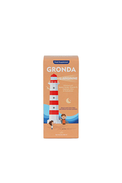 SuLinda شراب جروندا أرجينين كالسيوم وزنك بنكهة الكرز 200 مل