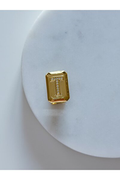 CHARMLUCKY Steel Clip Letter Earrings (Single)