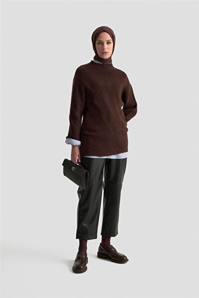 Armine Deri Pantolon 25KD1701 Siyah