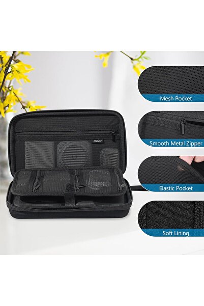 PROCASE Hard Travel Tech Organizer Case - Black