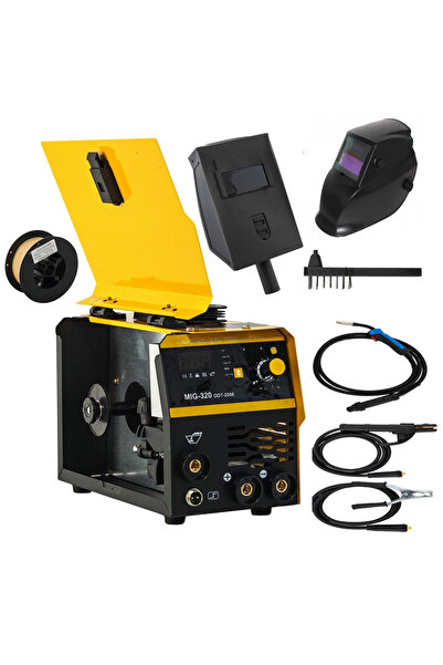 DDT Pachet promoțional Aparat de sudură invertor/MIG/MMA cu electrozi și sârm...