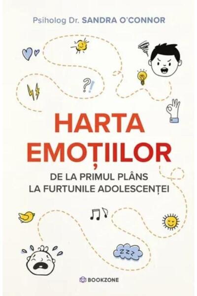 Editura Bookzone Harta emotiilor. De la primul plans la furtunile a