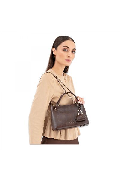 Sisley Sly_297 17X25X10 Kol Sı Kahverengi Kadın Çanta