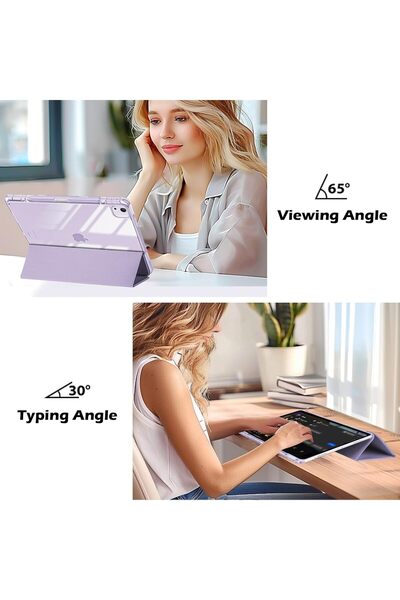 genernic CAT-COT Protective Folio for iPad Air 13 inch – PU Leather Flip Case, Card Slots & Multi-Angle Stand