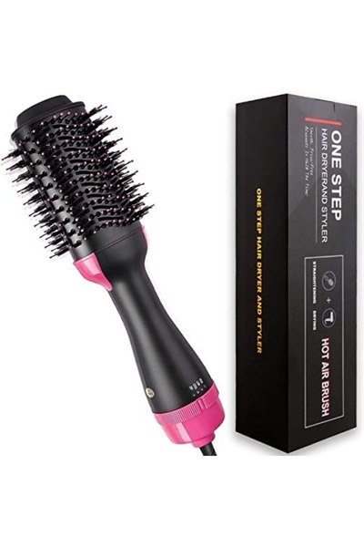MANDU Round Brush with DRYER One Step 2in1 Quick Dry