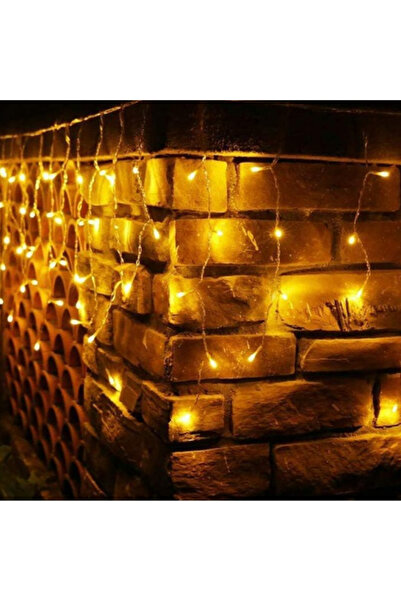 zola LED Christmas light, 100 LEDs, 4 m, IP44, 3.6 W, warm white, 8 lighting modes