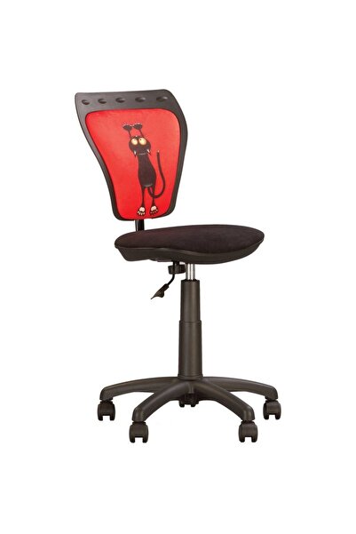 Ergonica KIDS CAT kids chair, fantasy patterned fabric