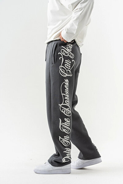 go gang own Overtext Φαρδιά φούτερ με ελαστική μέση