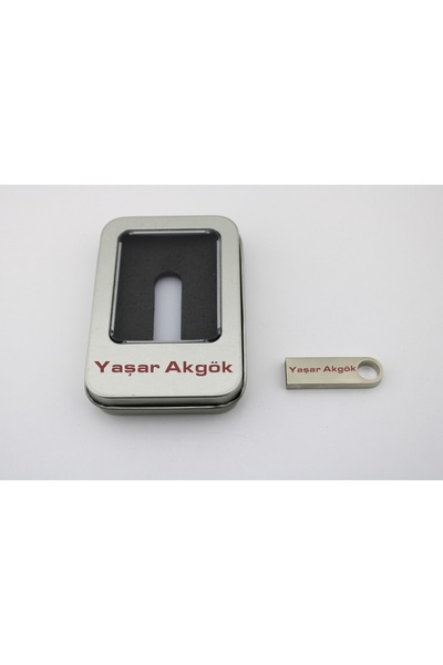 Hobi Tuning 5 Adet Kişiye Özel Usb Flash Bellek 32 GB Metal Kasa Metal Kutulu Öğretmenler Günü Hediyesi