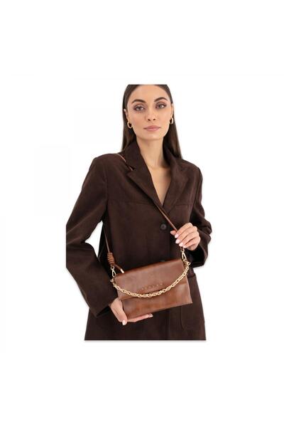 Sisley Sly_233 13X19X5 Kol Sı Taba Kadın Çanta