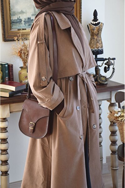 EMİNOS BUTİK Oversized Trench Coat Models