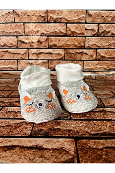 ADIM SEPETİ TAVŞANLI BEBEK ÇORAPLI PATİK