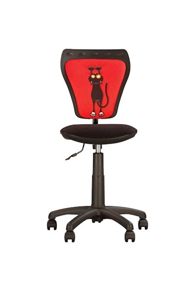 Ergonica KIDS CAT kids chair, fantasy patterned fabric