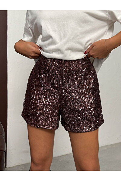 Lady Pixie Women's Sparkly Sequined Shorts
