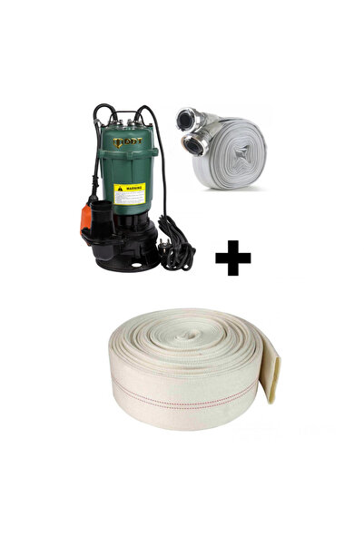 DDT Pachet promoțional Pompă submersibilă pentru ape murdare, cu plutitor, WQ...